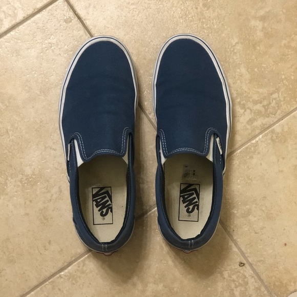 Vans Shoes - Vans core classic slip on blue